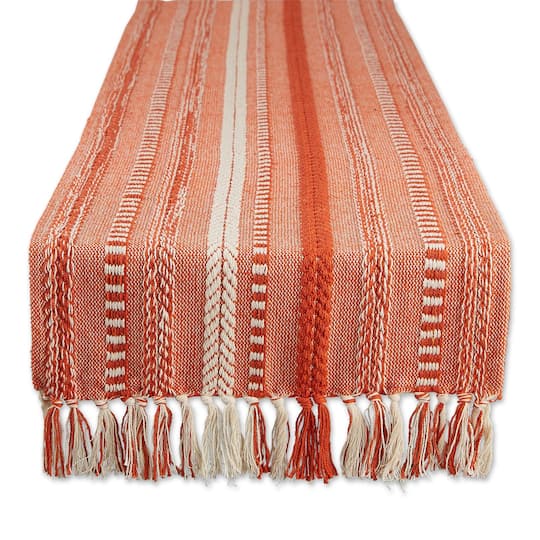 DII® 72" Braided Stripe Table Runner